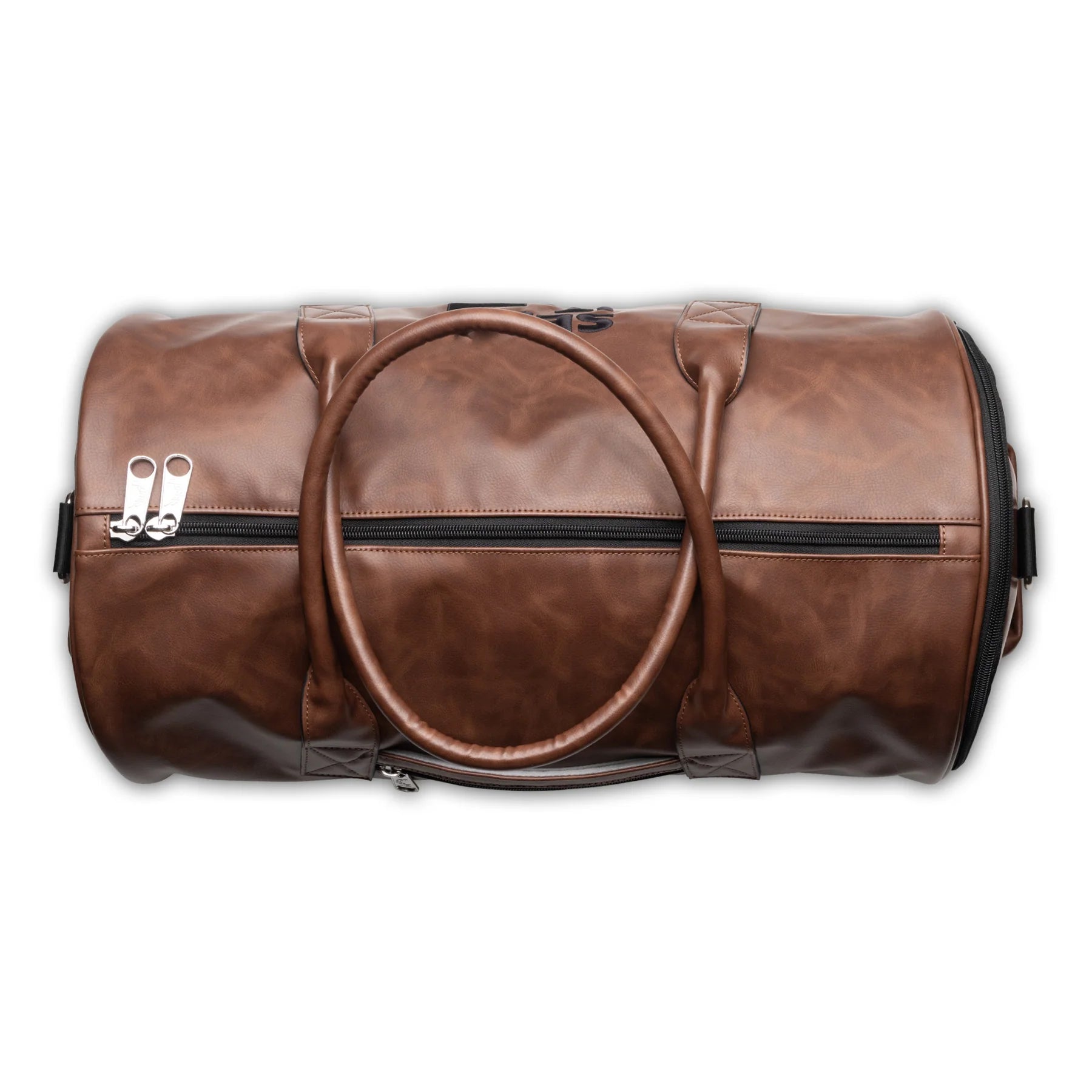 The Weekender – Leather Duffle & Luggage Tag Set