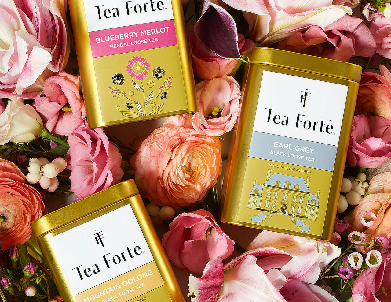 Wellness Tea Ritual & Leather Journal Gift Set