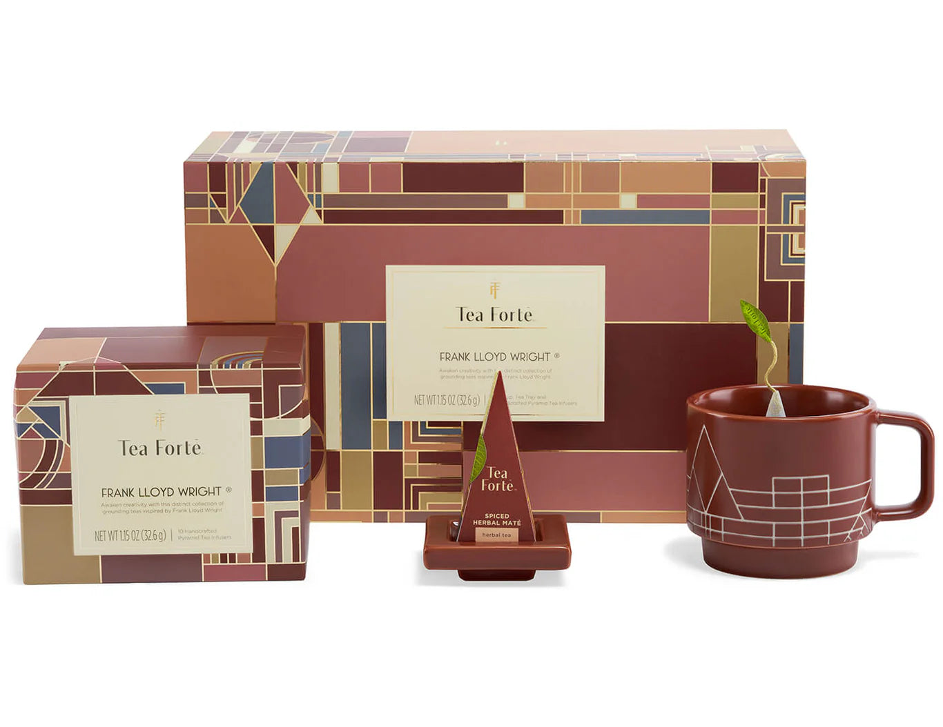 Frank Lloyd Wright Tea & Cards Set
