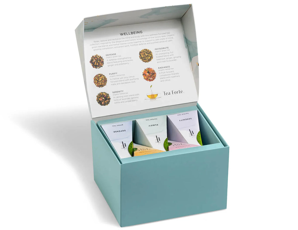 Tea Ritual Set Tea Ritual & Chocolate Indulgence Set – Teal Edition – The Lydia Line