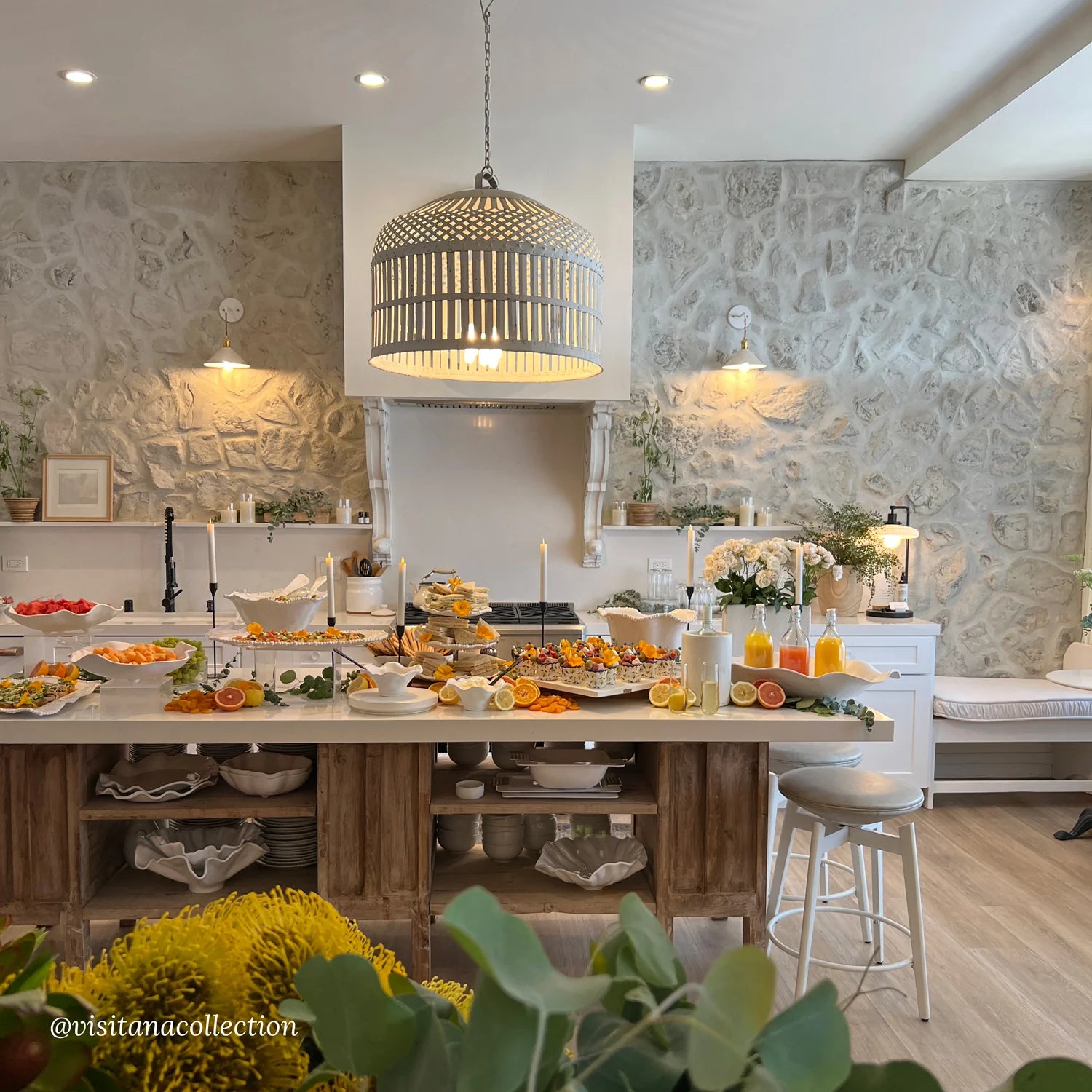 Vida Alegria Triple Tiered Server (White)