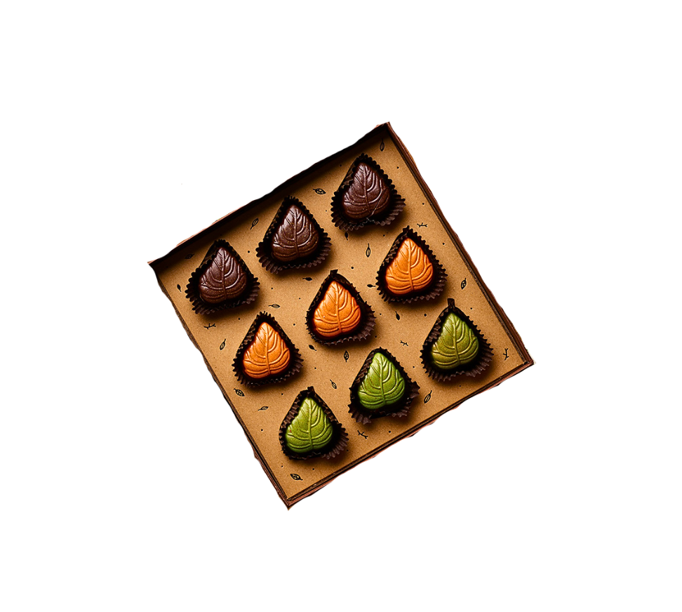 John & Kira’s Chocolate Autumn Leaves Trio