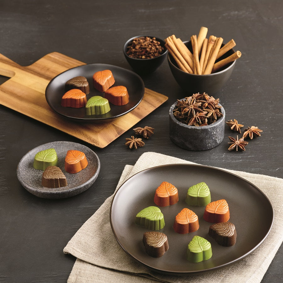 John & Kira’s Chocolate Autumn Leaves Trio