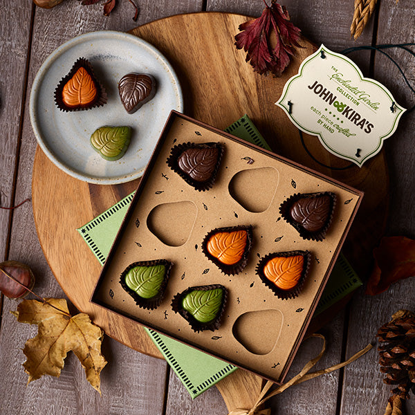 John & Kira’s Chocolate Autumn Leaves Trio