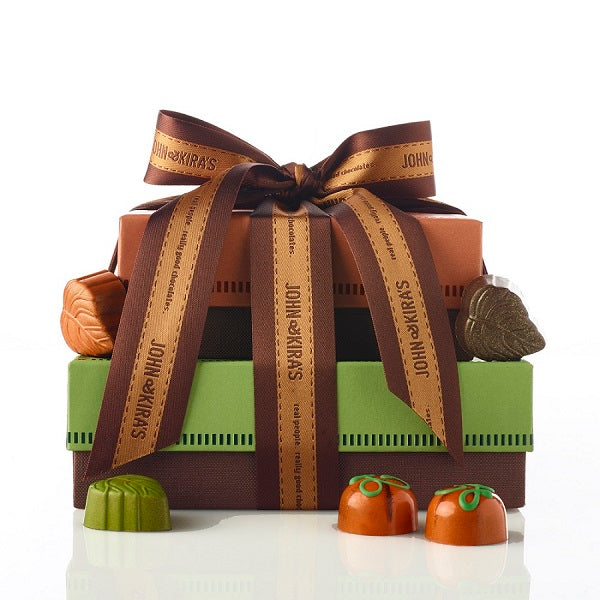 John & Kira’s Chocolate Autumn Leaves Trio