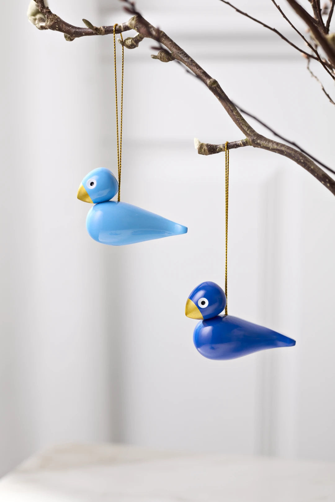 Kay Bojesen Winter Birds Blue/Light Blue Set