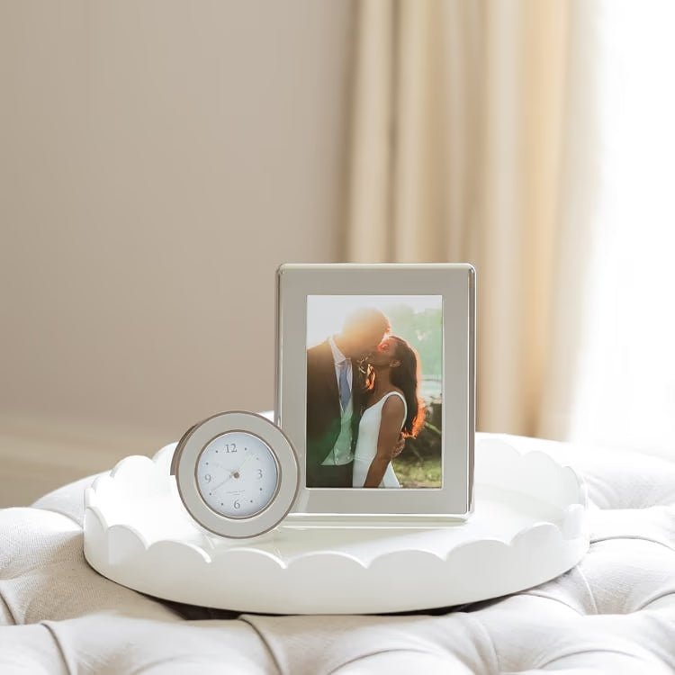 Addison Ross Round Large Lacquered Scallop Trays