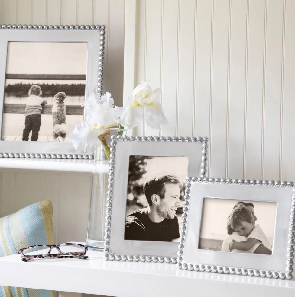 Lydia Key Frame Pearled Engravable Frame – The Lydia Line