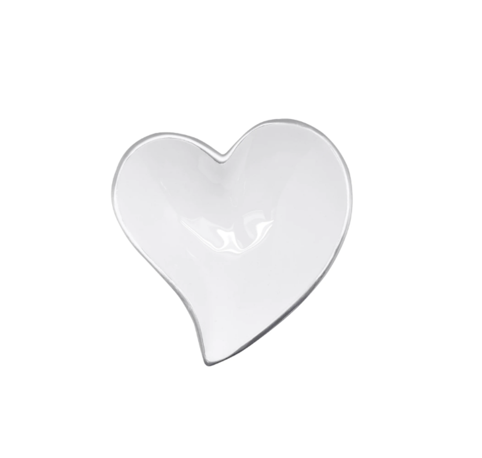 White Small Heart Bowl - Thumbnail 2
