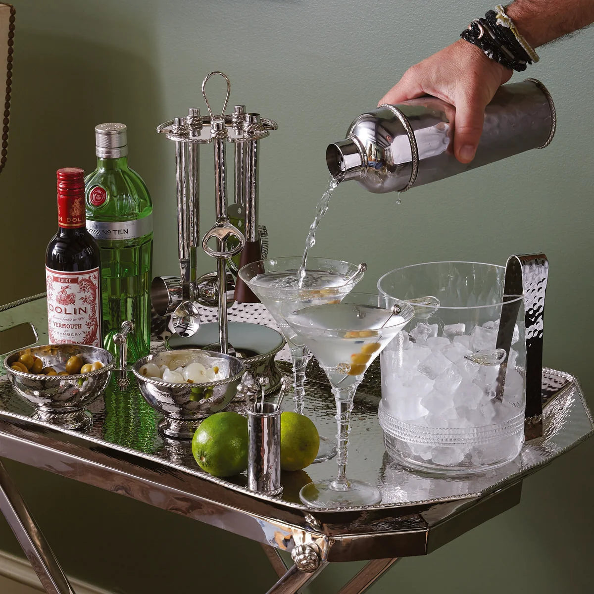 Graham Stainless Steel Double Cocktail Bowl