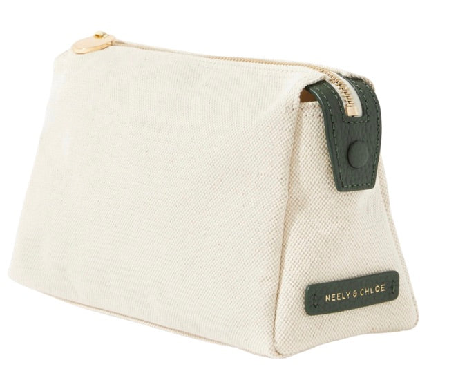 No 30 Small Canvas Pouch Pebble