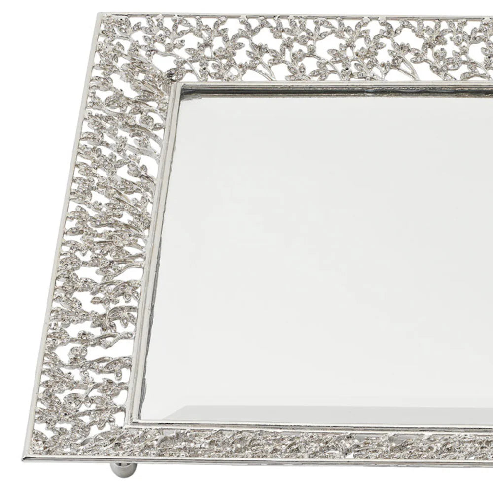 Isadora Beveled Mirror Tray - Thumbnail 2