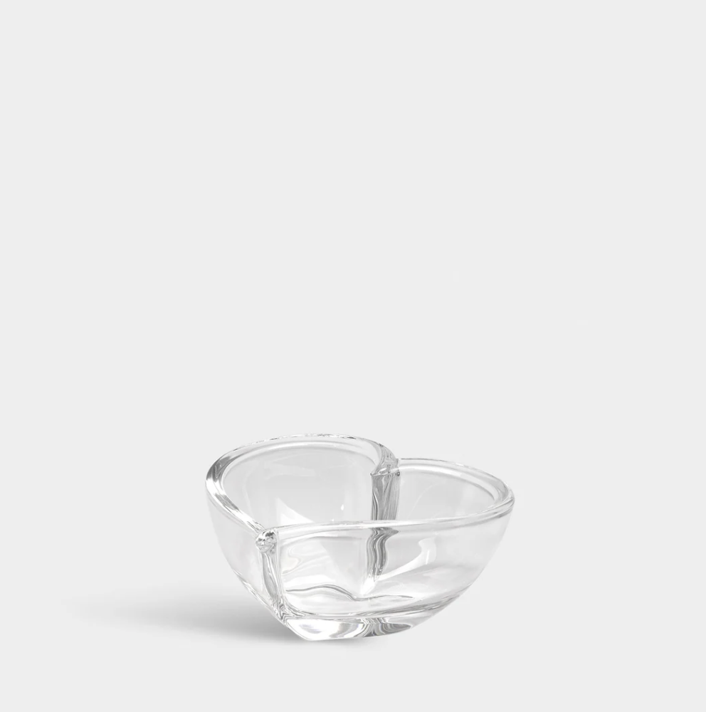 Glass Heart Bowl