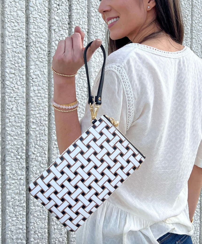 #1 Crossbody Wristlet Bag