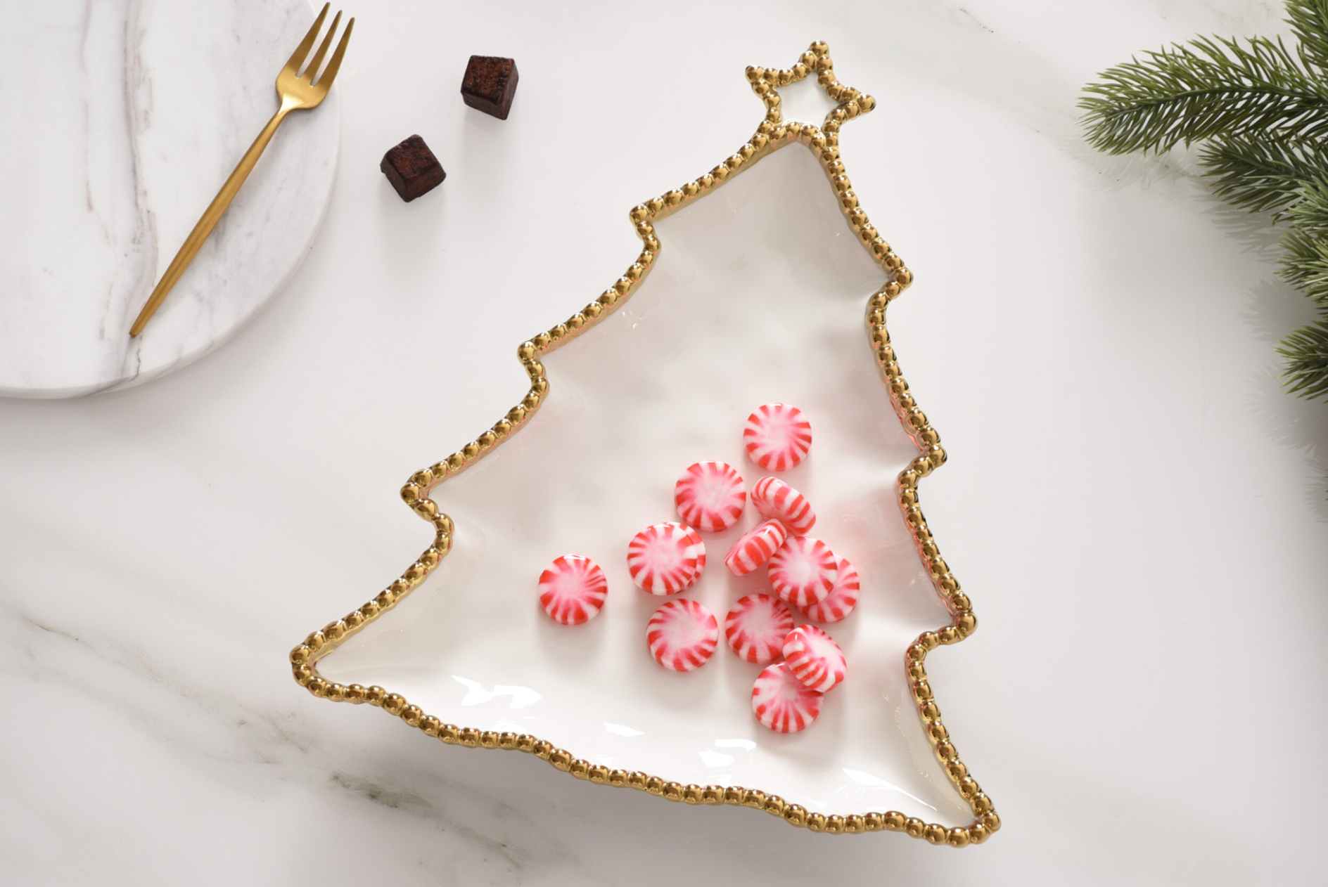 Christmas Tree Platter