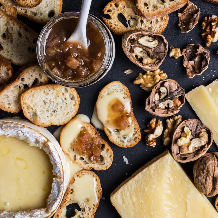 Custom Acacia Wood Board & Snacks