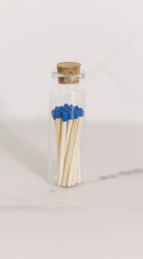 2 in Decorative Matches in Jar with Striker