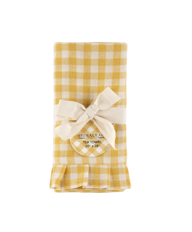 Gina Check Tea Towel - Thumbnail 4