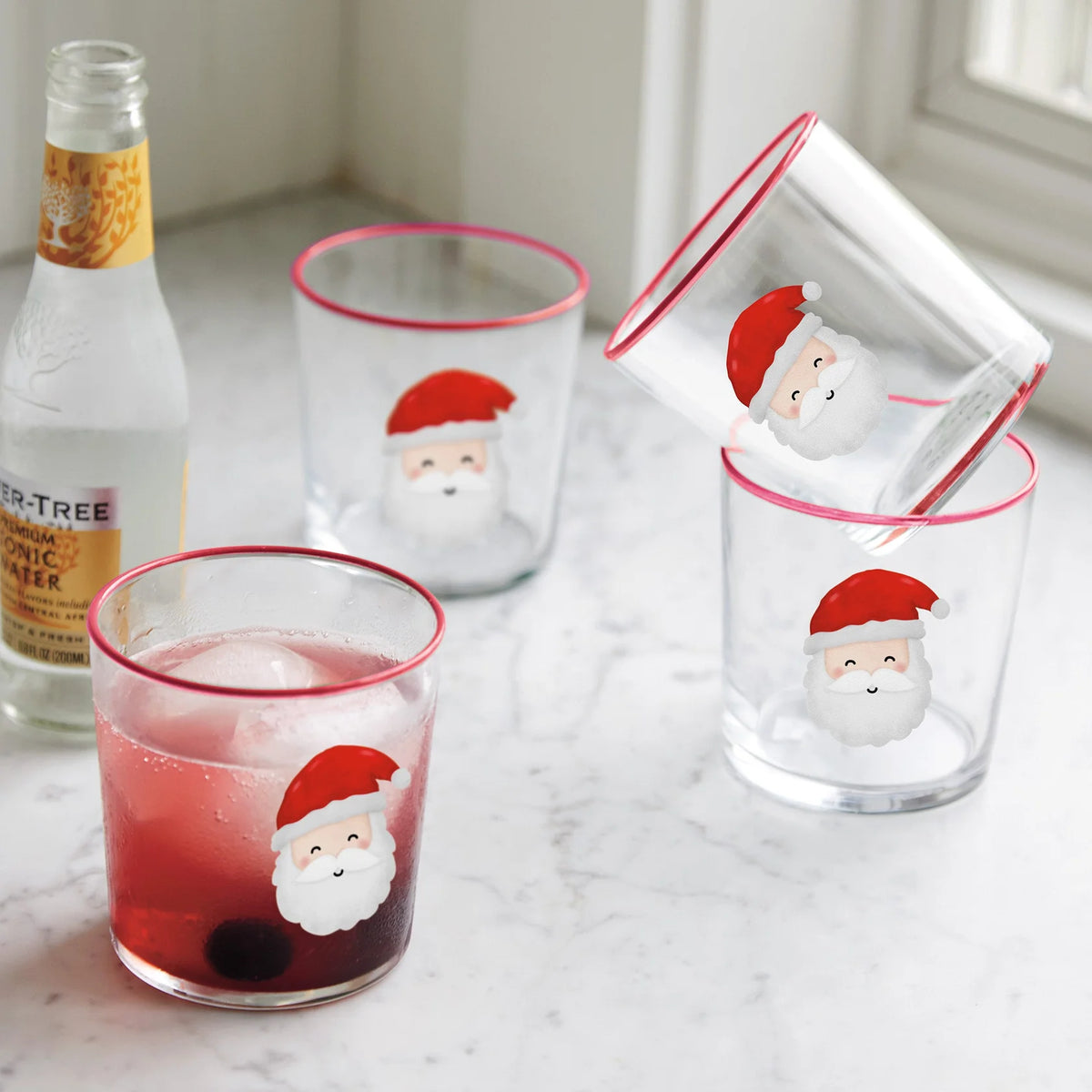 Mariposa Santa Suite of 4 Double Old Fashioned Glasses