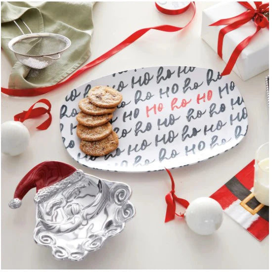 Mariposa Smiling Santa Candy Dish
