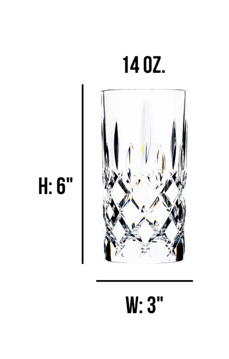 Hyde 14 oz Hi-Ball Glass