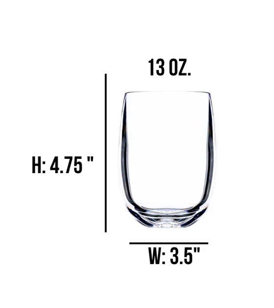 Oasis 13 oz Bordeaux Wine Glass