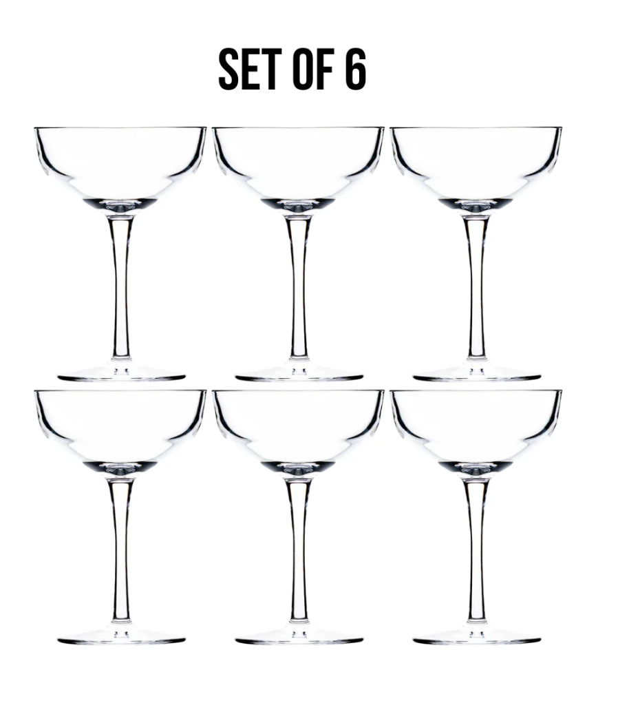 Revel 8 oz Coupe Glass - Thumbnail 2