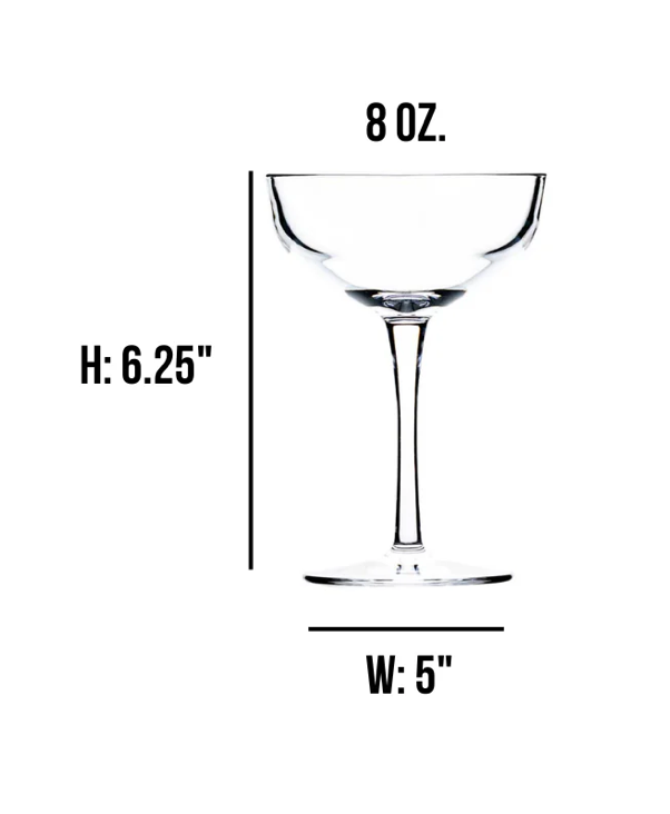 Revel 8 oz Coupe Glass