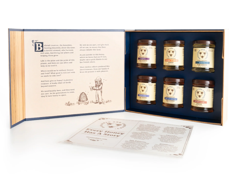 Bee Merry Tea & Honey Gift Set