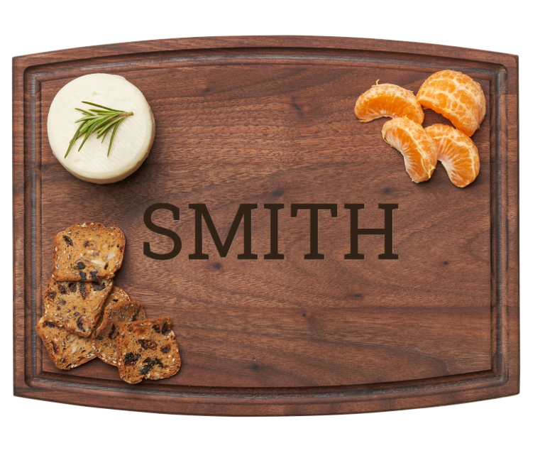 Arched Artisan Walnut Board - Thumbnail 2