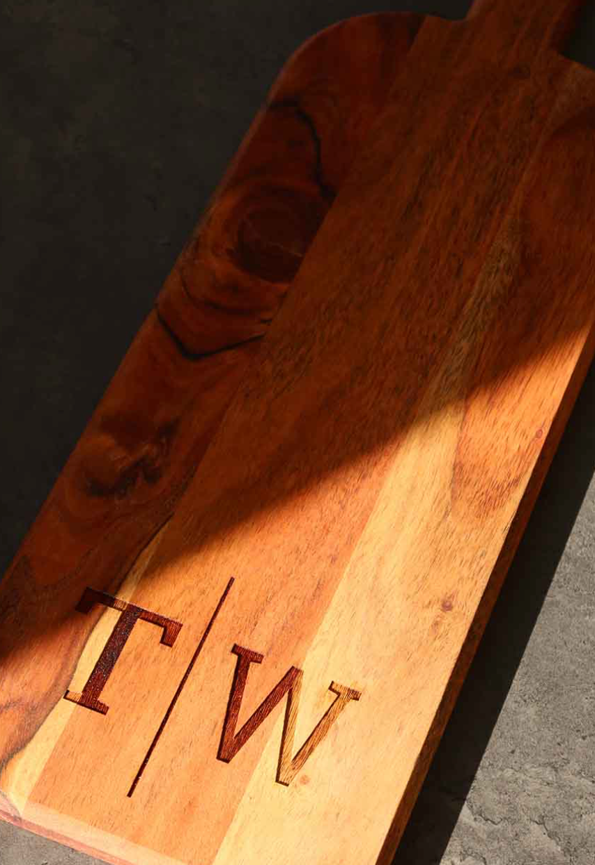 Maple Leaf At Home Acacia Bevel Board - Thumbnail 4