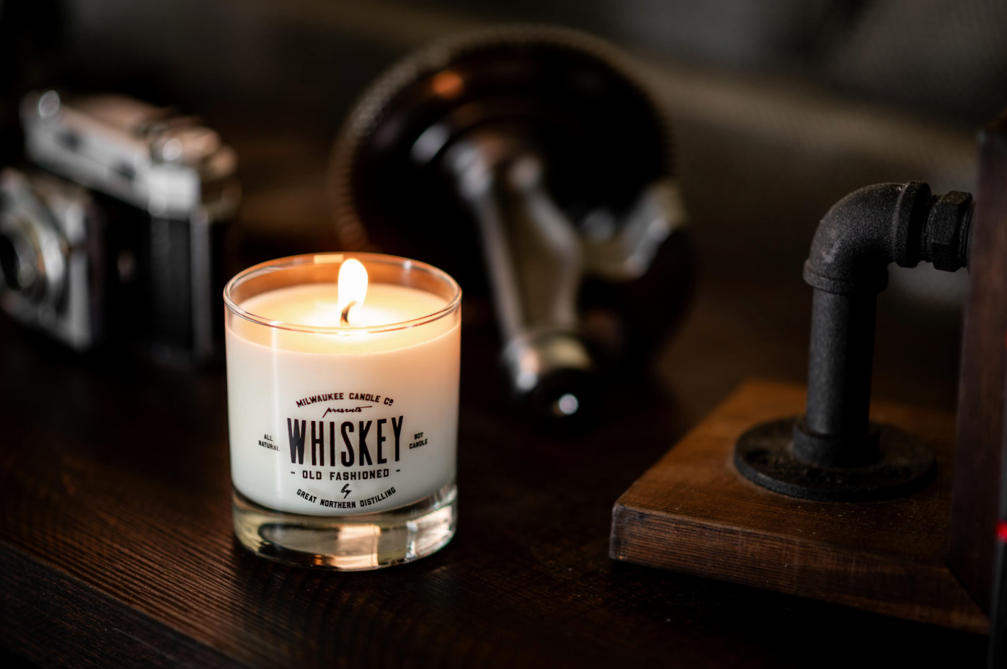 Whiskey Old Fashioned Candle - Thumbnail 2