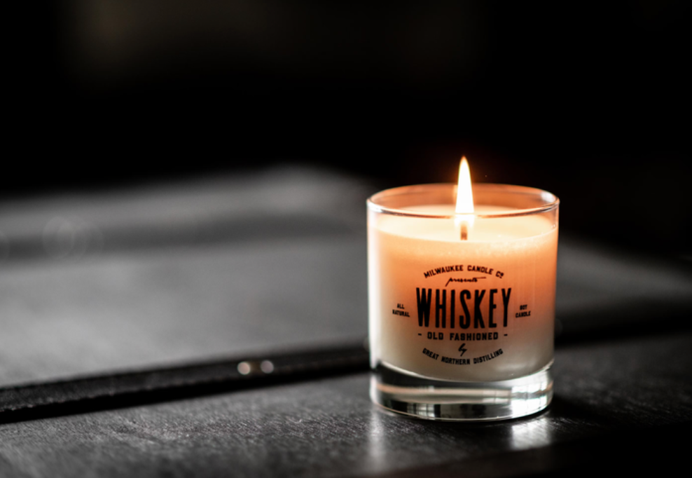 Whiskey Old Fashioned Candle- 8 oz