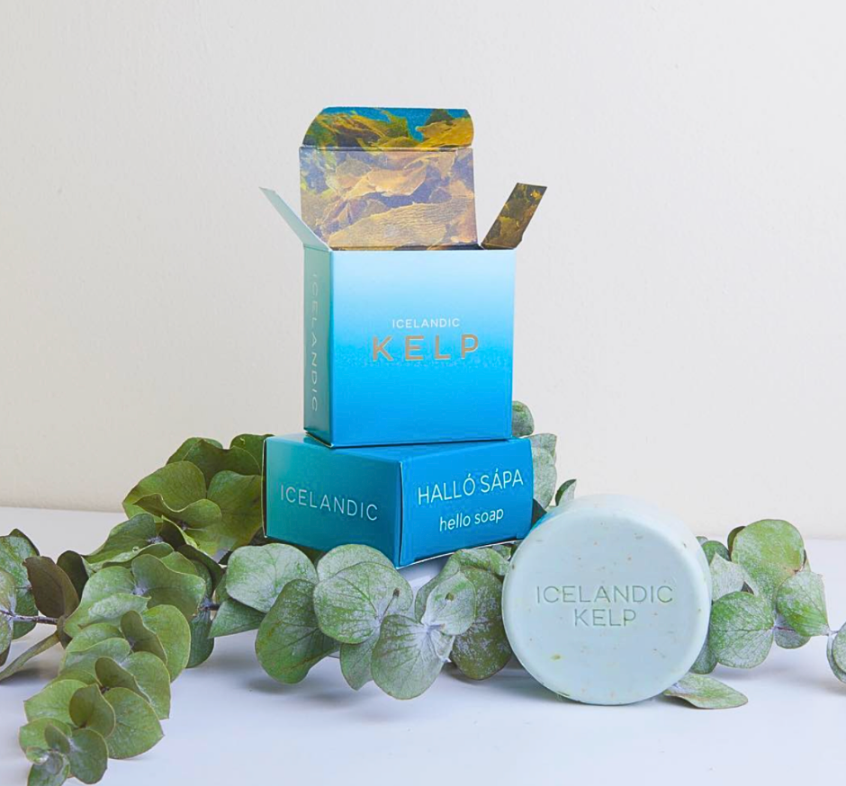 Hallo Iceland Kelp Soap 4 oz Bar