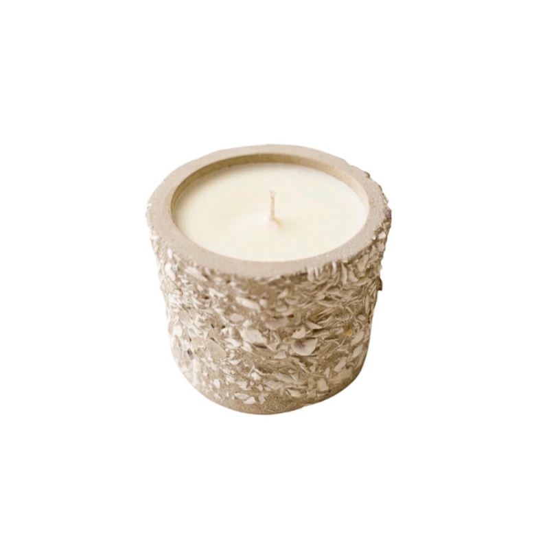 Lowcountry Tabby Concrete Candle