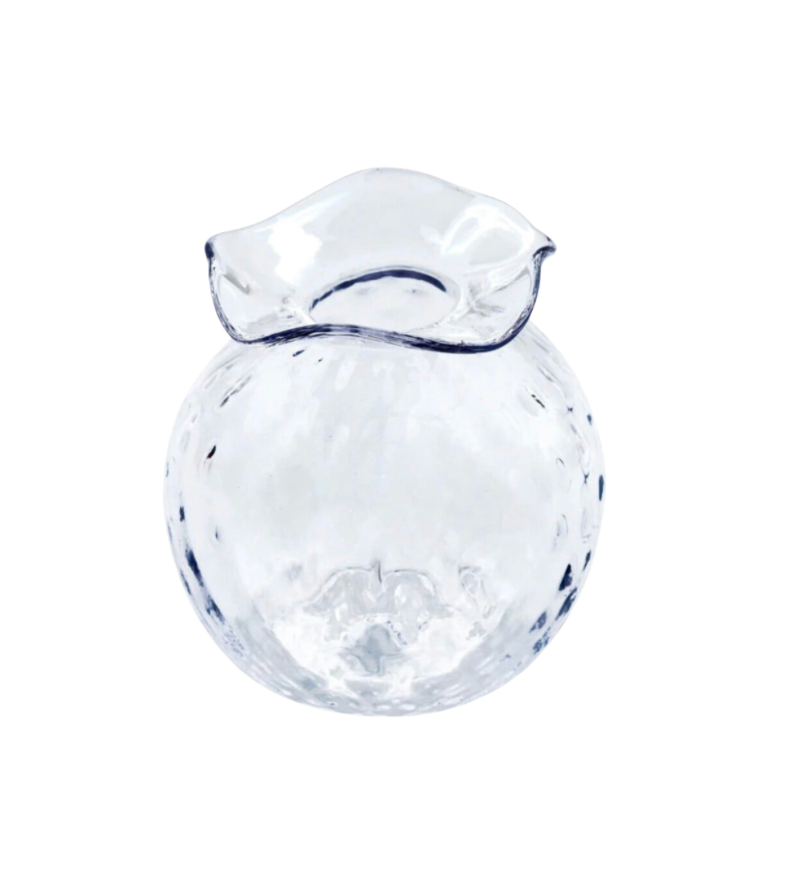 Clear Pineapple Texture Bud Vase - Thumbnail 2