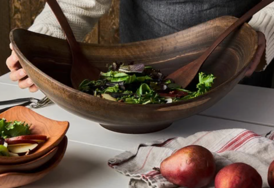 Wood Salad Servers - Thumbnail 5