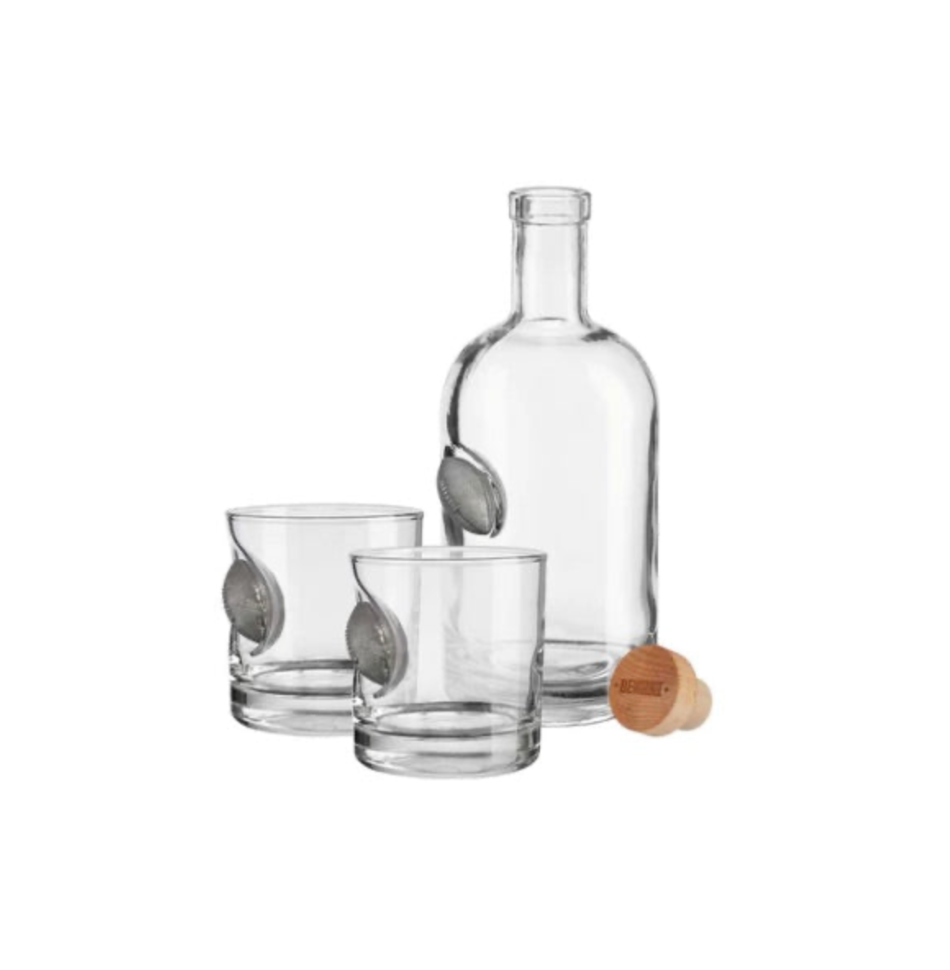 Benshot Football Decanter & Glasses Set