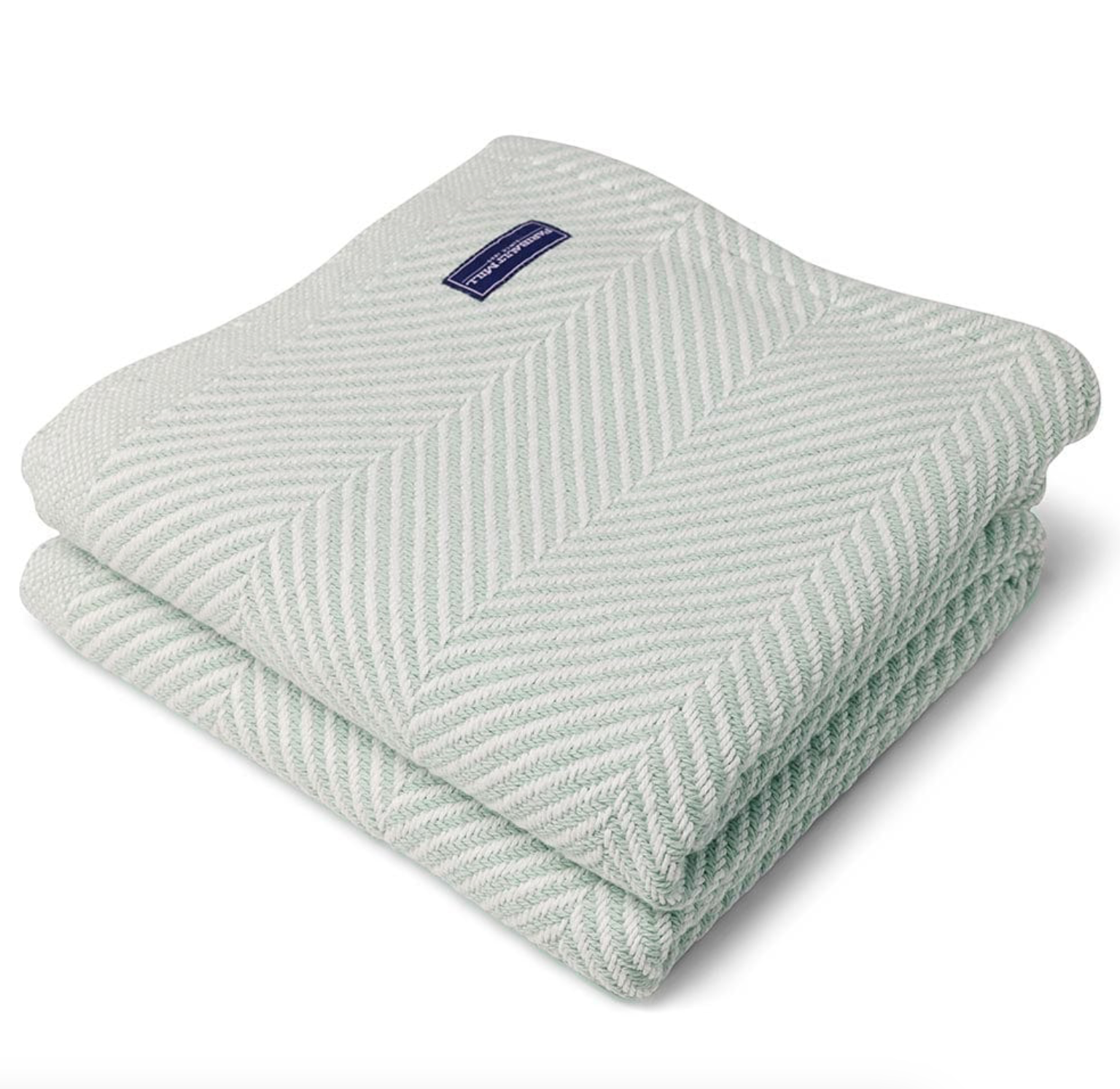 Monhegan Cotton Throw Without Fringe Blanket