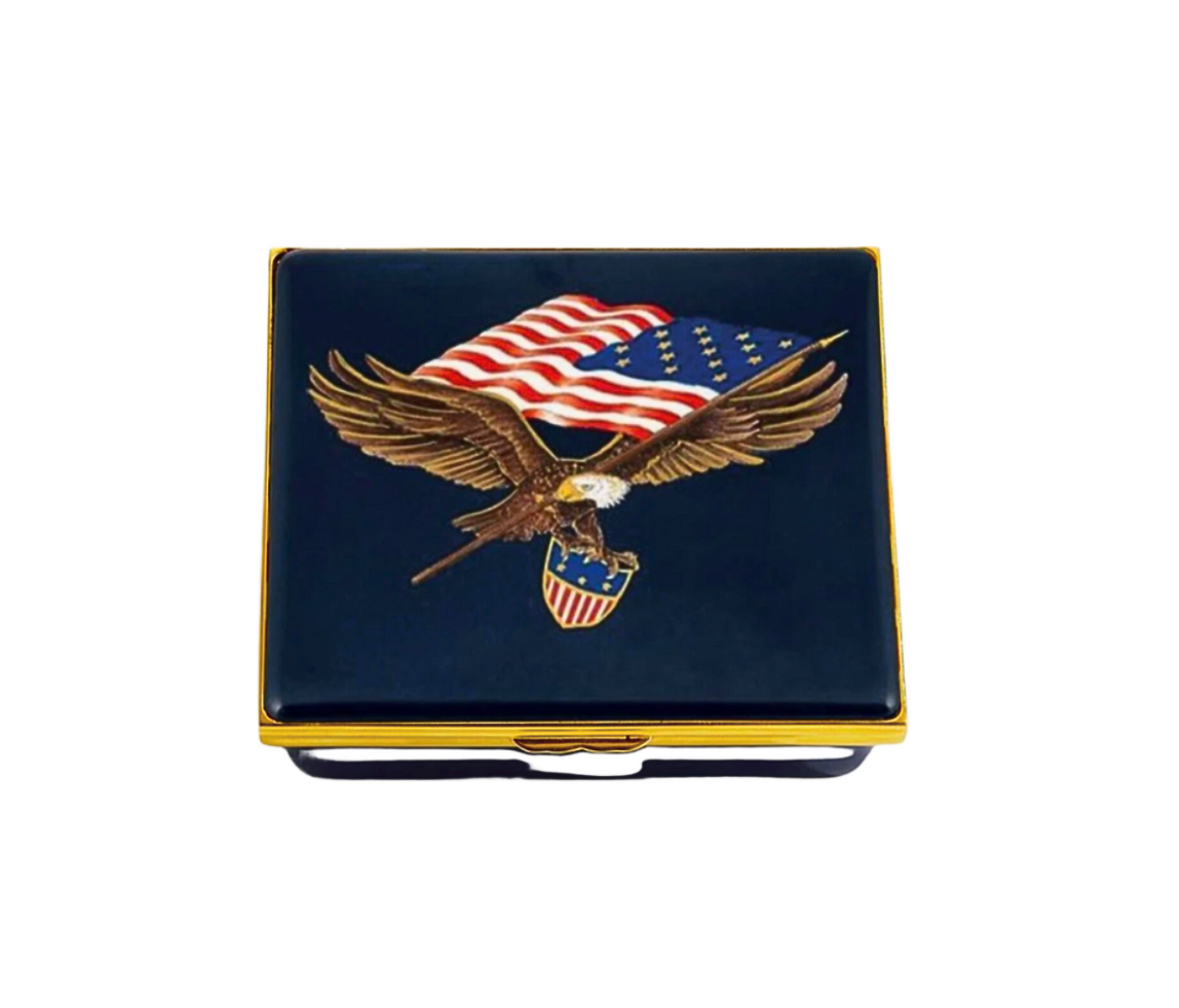 The Star-Spangled Banner Enamel Box - Thumbnail 3