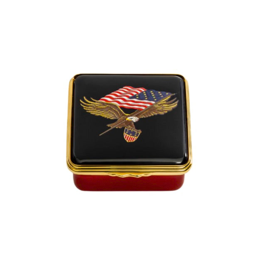 The Star-Spangled Banner Enamel Box - Thumbnail 5