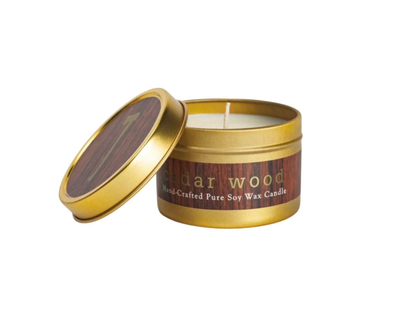 4 oz Wood Aromatics Tin Candle