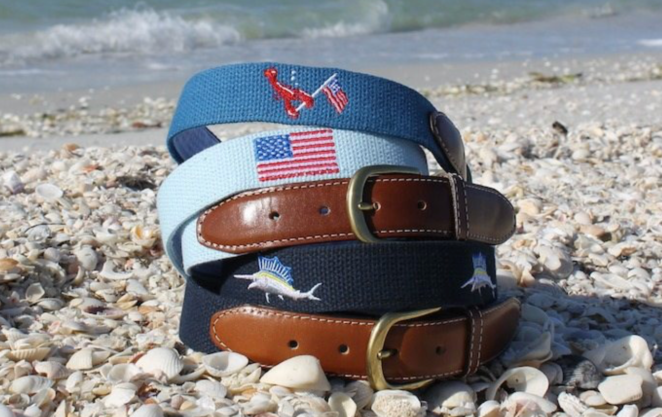 Star Spangled Banner: Embroidered Belt