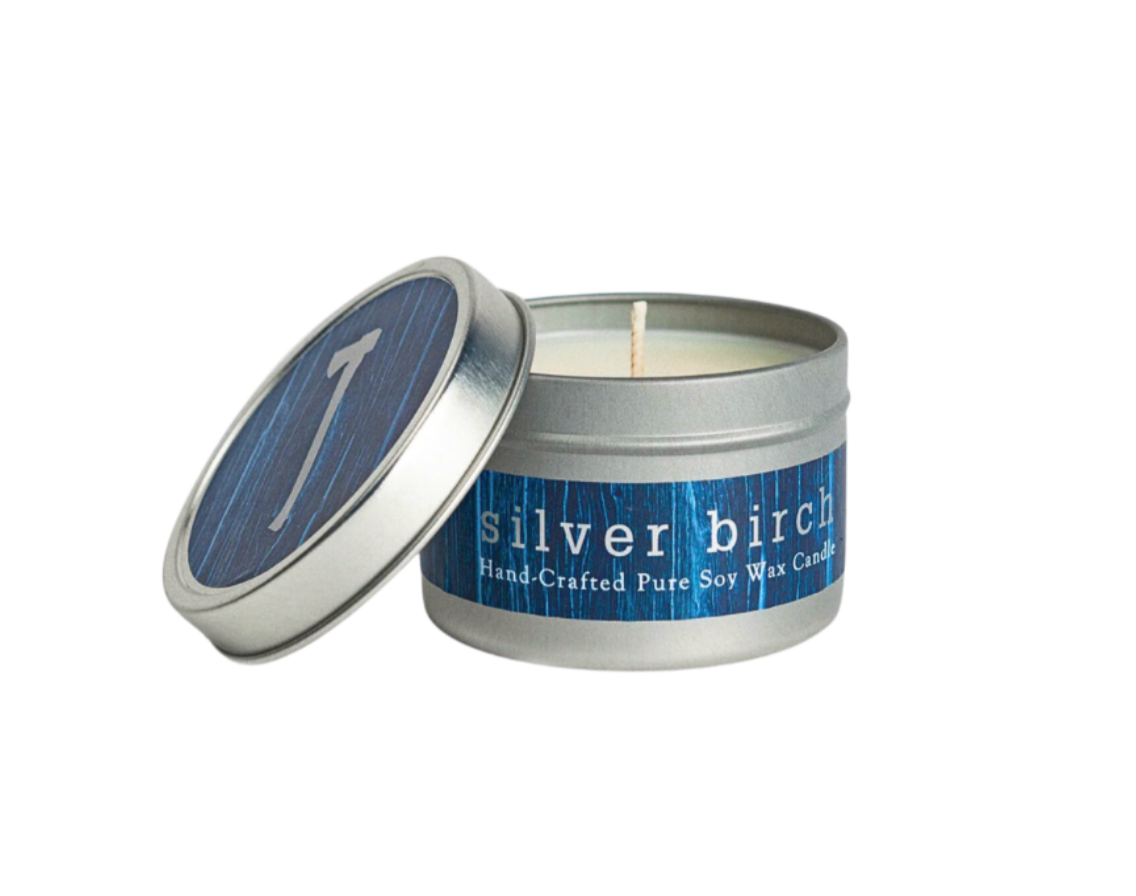 4 oz Wood Aromatics Tin Candle