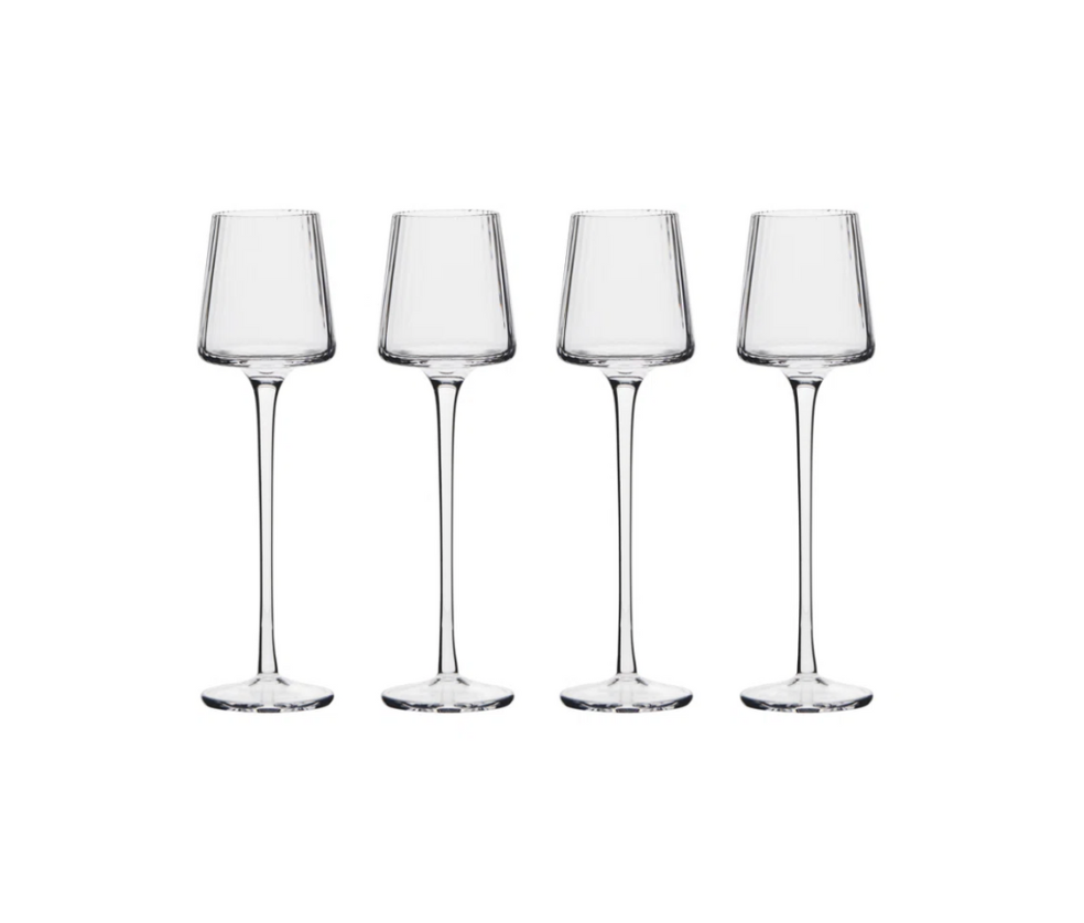 Empire Clear Glasses - Set of Four