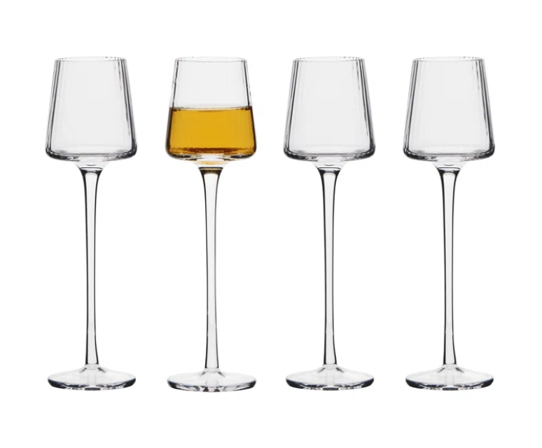 Empire Clear Glasses - Set of Four