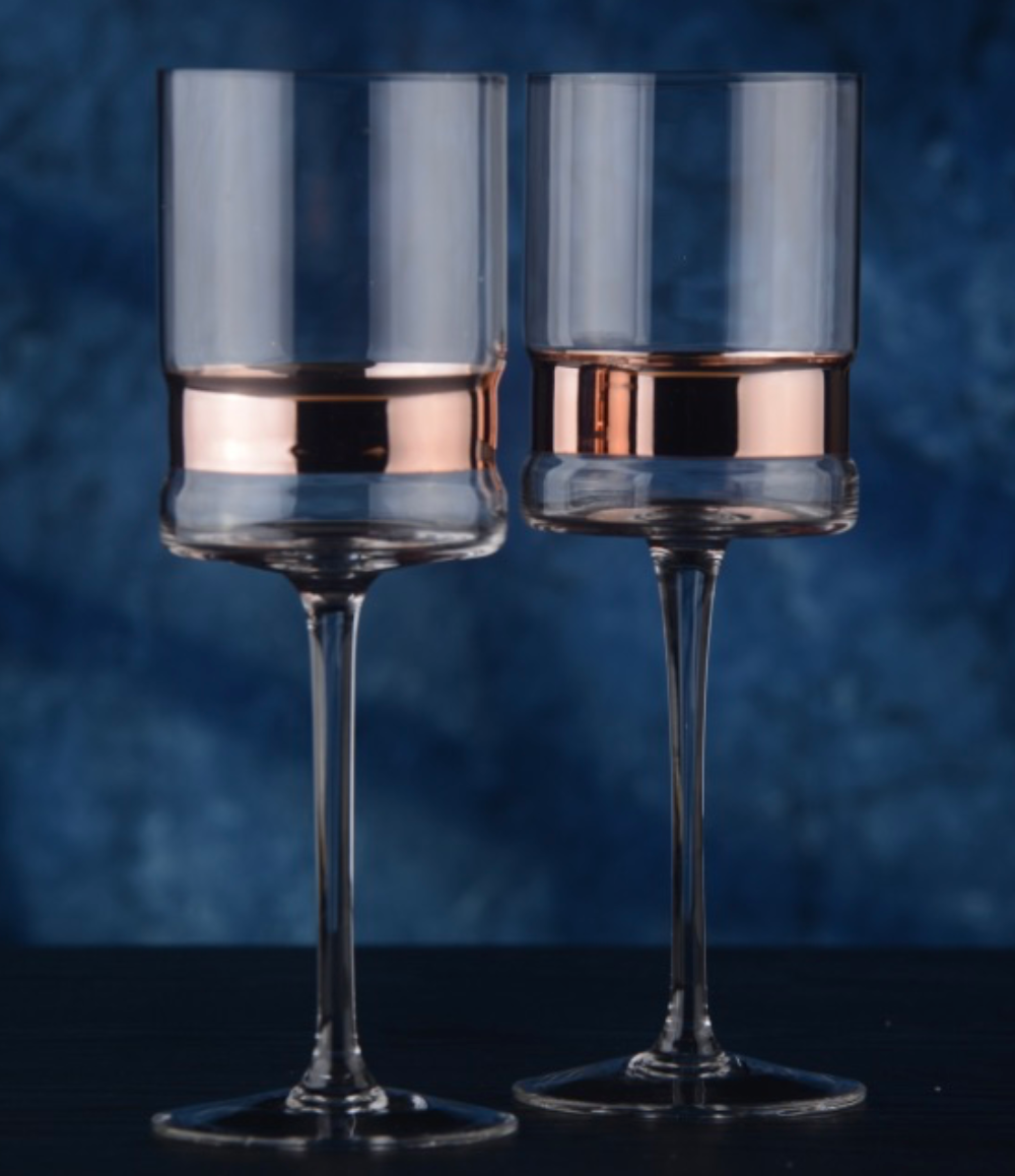 Bronze SoHo Glasses - Set of 2