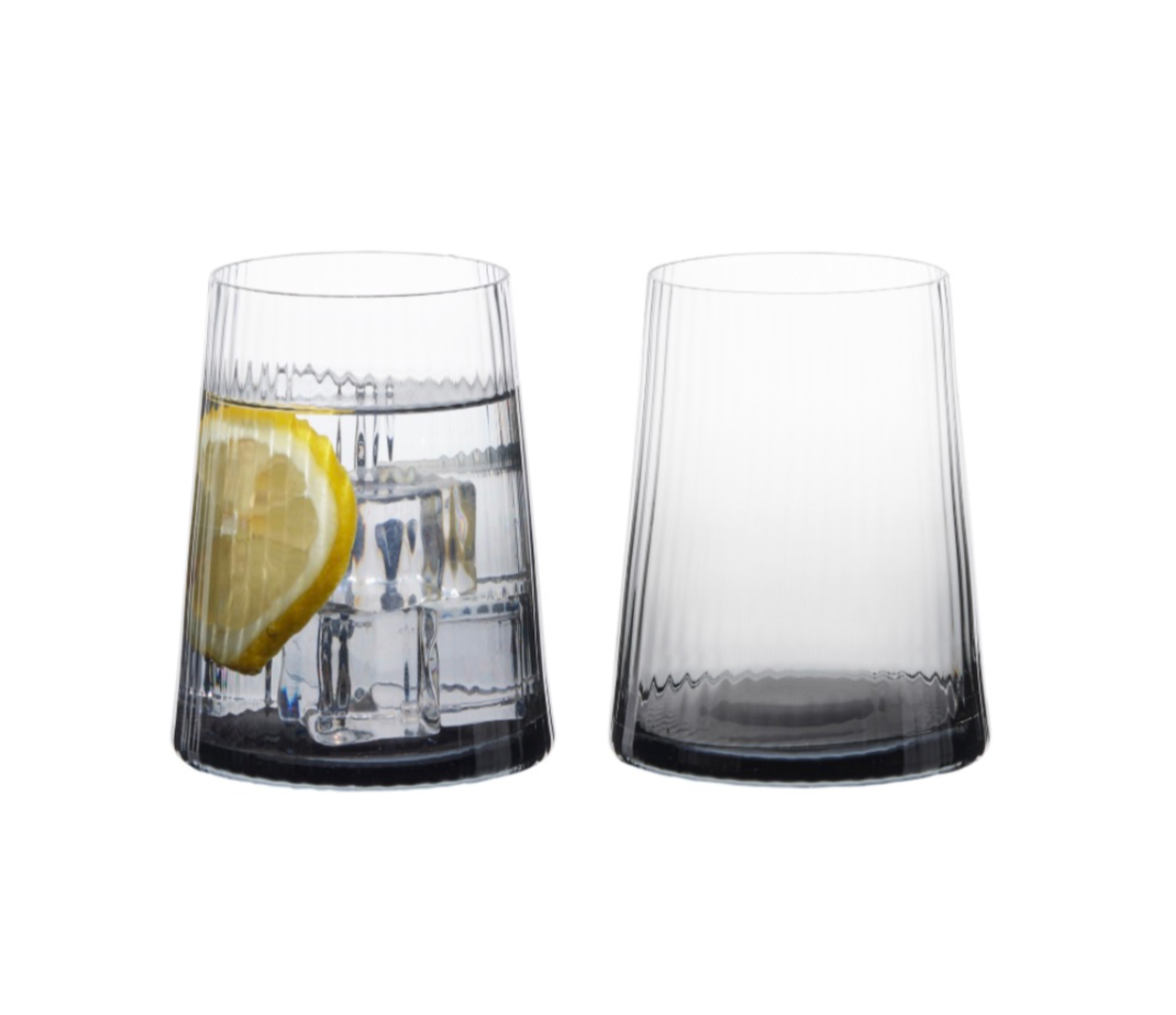 Empire Smoke Glasses - Set of Two