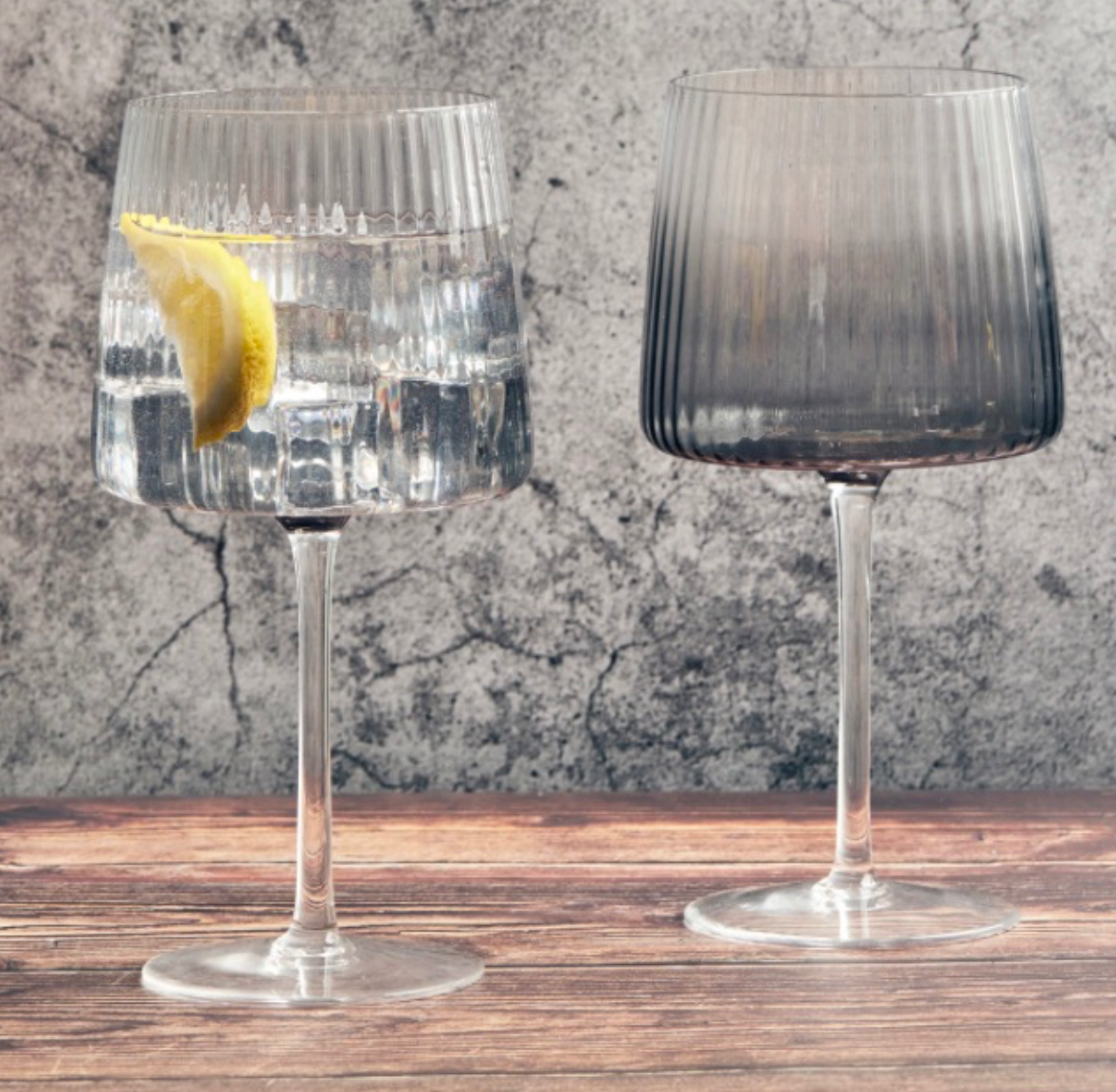 Empire Smoke Glasses - Set of Two