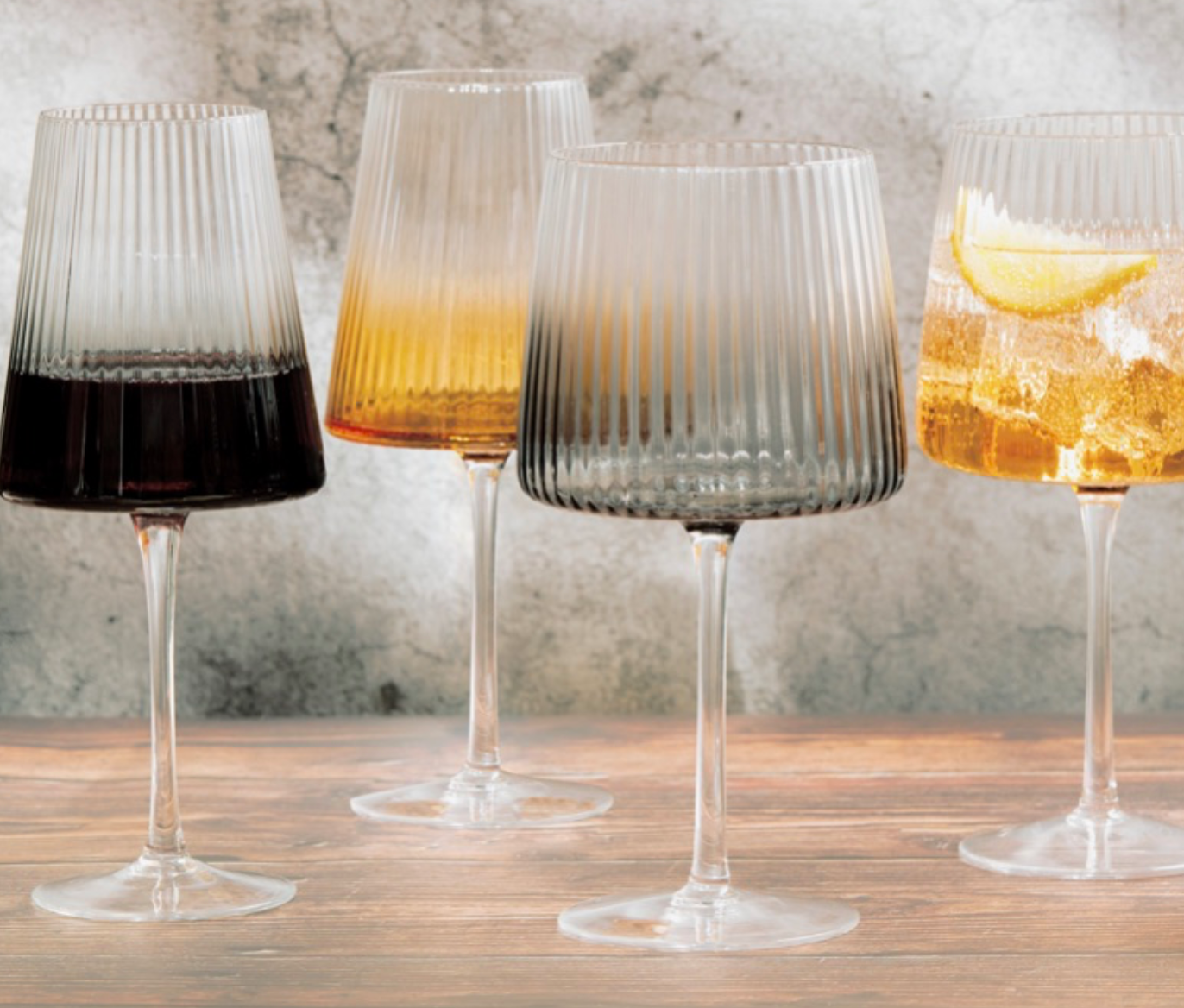 Empire Smoke Glasses - Set of Two
